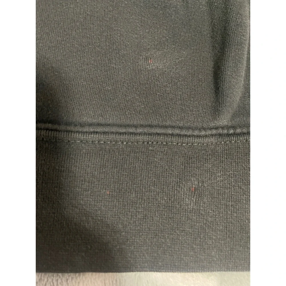 Columbia PHG Mens Hoodie Gray Blaze Orange Hunting Flag Graphic Size Large